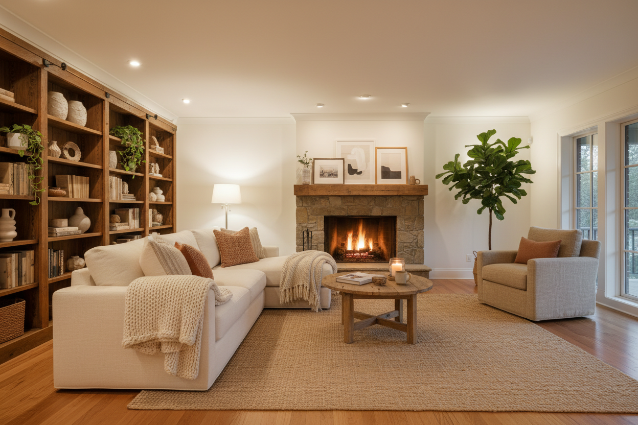 nice cozy home background